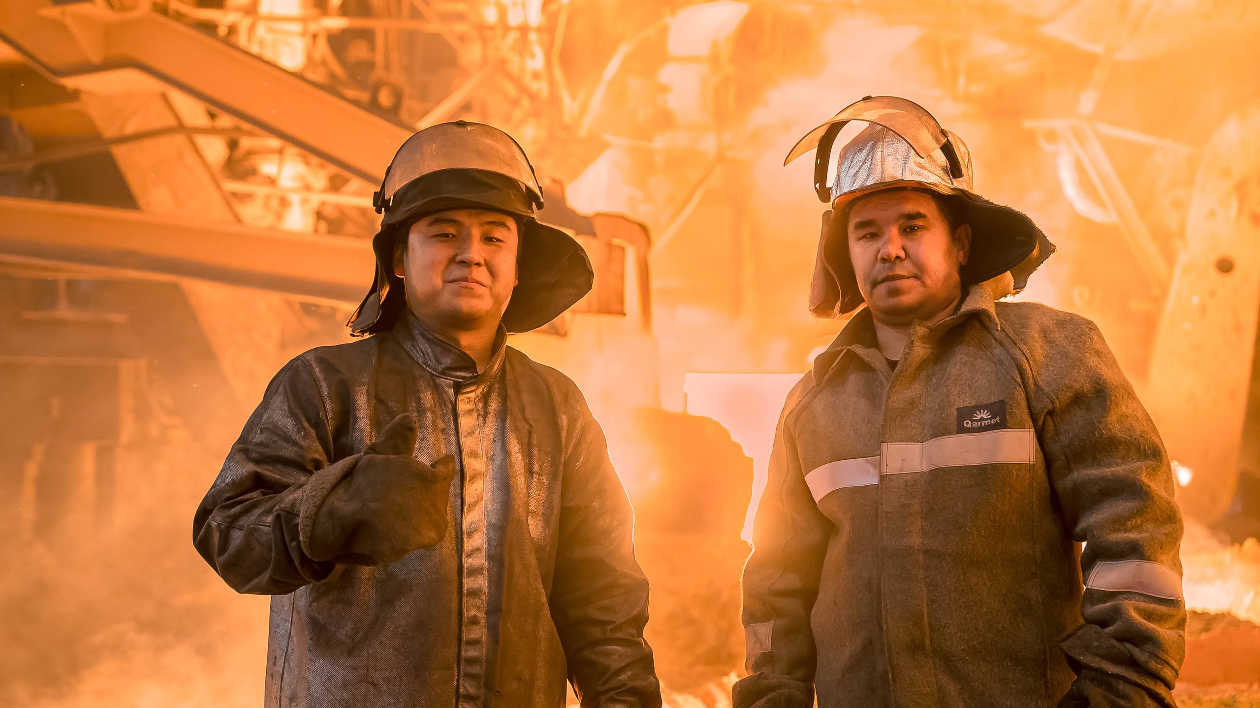 Доменная печь Qarmet, переведённая на природный газ